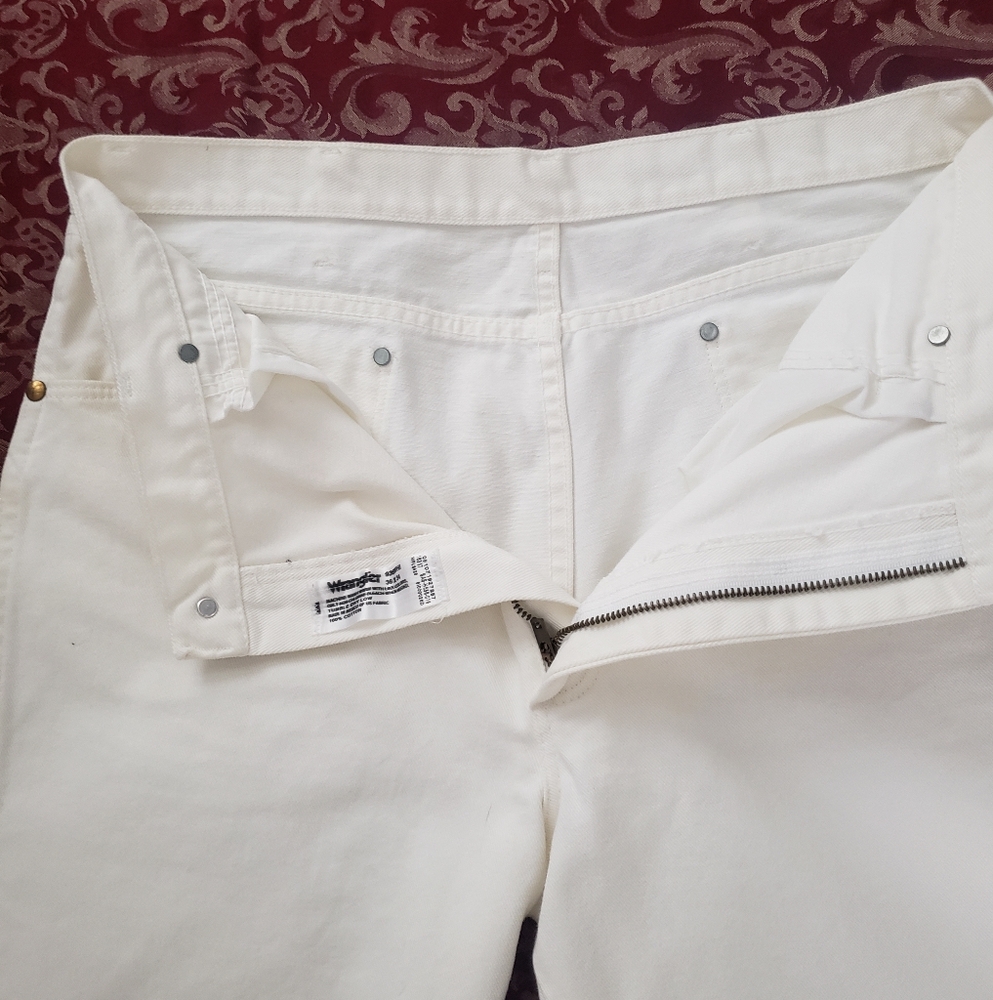 White Denim Jeans - Picture 7 of 7